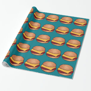 KäseBurger Geschenkpapier