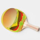 Käseburger Tischtennis Schläger (Seitenansicht)