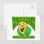 KäseCartoon 2 Postkarte (Vorne/Hinten)