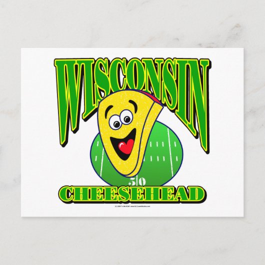 KäseCartoon 2 Postkarte (Vorderseite)