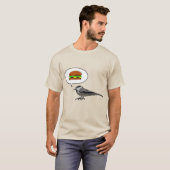 Käseeburger-Vogel: Chickadee T-Shirt (Vorne ganz)