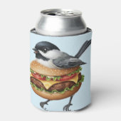 Käseeburgervogel Dosenkühler (Kanne Vorderseite)