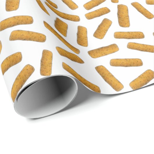 Käsefingsmuster Geschenkpapier (Rolleneckpunkt)