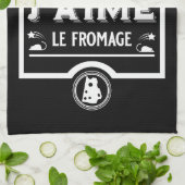 Käsefresser Geschirrtuch (Gefaltet)