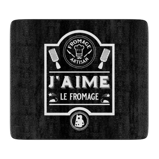 Käsefresser Schneidebrett (Vorderseite)