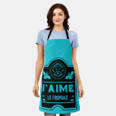 Käsefresser und Käser Schürze (Getragen)