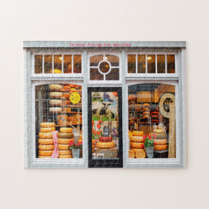 Käsegeschäft in Amsterdam. Puzzle