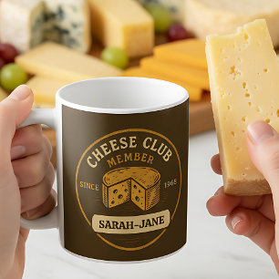 Käsehafenmitglied Cheesy-Geschenk Kaffeetasse