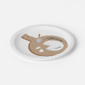 Käsehauptversammlung Pappteller (Schrägansicht)