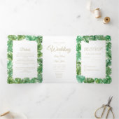 Käseheft Pflanze Dreifachbuchstabe Einladung (Innenseite)