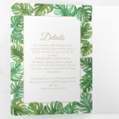 Käseheft Pflanze Dreifachbuchstabe Einladung (Innen Erste Seite)