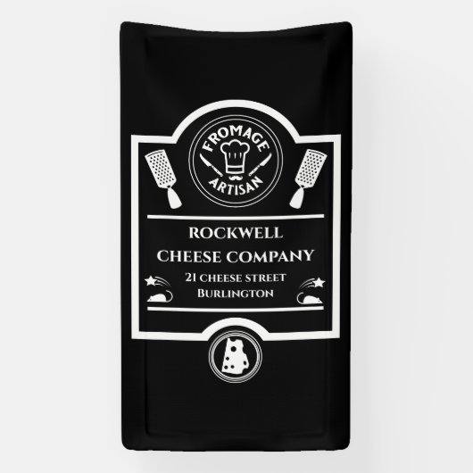 Käsehersteller Banner (Vertikal)