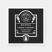 Käsehersteller Serviette (Vorderseite)