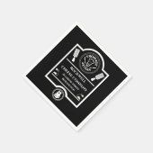 Käsehersteller Serviette (Ecke)