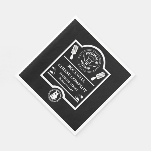 Käsehersteller Serviette (Ecke)
