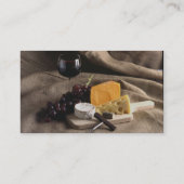 Käsehersteller-Visitenkarte Visitenkarte (Rückseite)