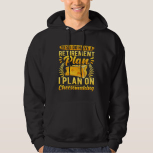 Käseherstellung Käse Herstellung Hersteller Cheesy Hoodie