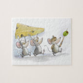 Käseherstellung (mit Oliven) Puzzle (Horizontal)