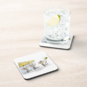 Käseherstellung (mit Oliven) Untersetzer (Rechte Seite)