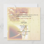 Käseherstellung Pairing Party CUSTOMIZE Einladung (Rückseite)