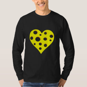 Käseherz Swiss Cheddar Gouda Brie Feta Dairy F T-Shirt