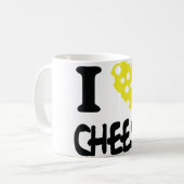 Käseikone der Liebe I Kaffeetasse (Vorderseite Links)
