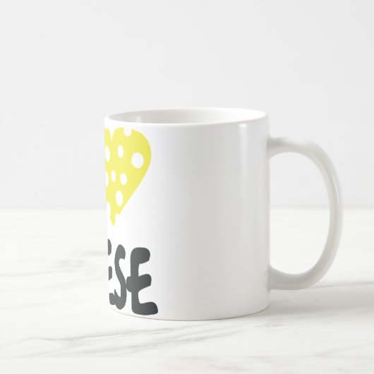 Käseikone der Liebe I Kaffeetasse (Rechts)