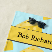 Käseklumpen - Personalisieren mit Namen / Erste Strandtuch (Beispiel)