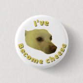 Käseknopf Button (Vorderseite)