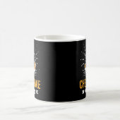 Käsekuchen Bitte Funny Cheese Eater Graphic Kaffeetasse (Mittel)