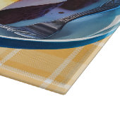 Käsekuchen Brownies Rezept Schneidebrett (Ecke)