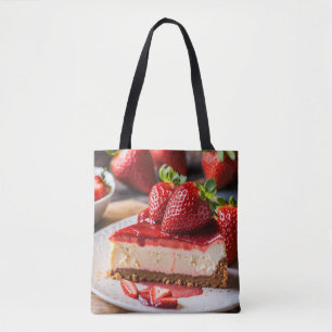 Käsekuchen Foodie Bäcker-Tragetasche Tasche