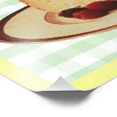 Käsekuchen Fotodruck (Ecke)