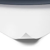 Käsekuchen mit dunklem Circle-Hintergrund Poster (Ecke)