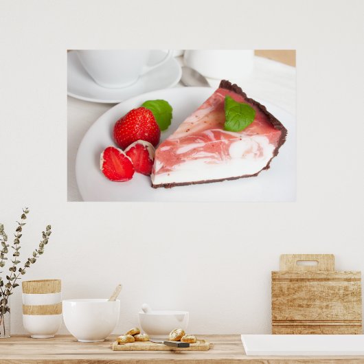 Käsekuchen Poster (Küche)
