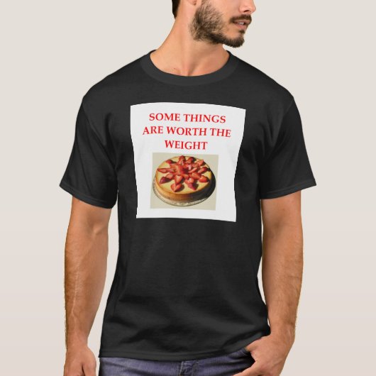Käsekuchen T-Shirt (Vorderseite)