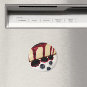 Käsekuchen und Blaubeeren Magnet (In Situ (Geschirrspüler))