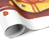 Käseliebhaber Geschenkpapier (Rolleneckpunkt)