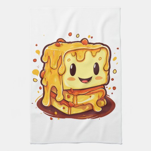 Käseliebhaber Geschirrtuch (Vertikal)