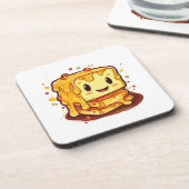 Käseliebhaber Getränkeuntersetzer (Linke Seite)