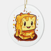 Käseliebhaber Keramik Ornament (Links)