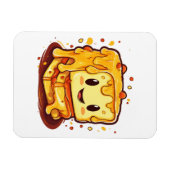 Käseliebhaber Magnet (Horizontal)