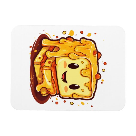 Käseliebhaber Magnet (Horizontal)