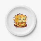 Käseliebhaber Pappteller (Vorderseite)