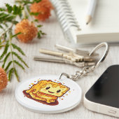 Käseliebhaber Schlüsselanhänger (Vorderseite rechts)