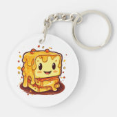 Käseliebhaber Schlüsselanhänger (Rückseite)