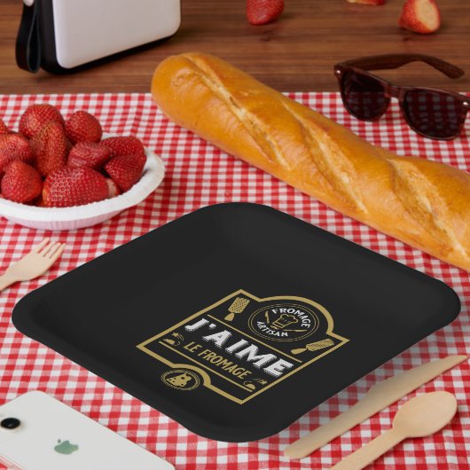 Käsemaschine Pappteller (Picknick)