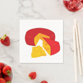 Käsematerial Napkins Serviette (Beispiel)