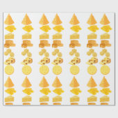 Käsepackpapier Geschenkpapier (Flach)