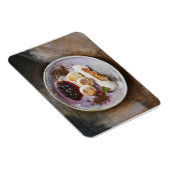 Käsepfannkuchen mit Berries - Gourmet-Küche Magnet (Rechte Seite)